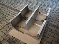 Alu/rvs opstap (6x) - afbeelding 1 van  6