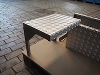 Alu/rvs opstap (6x) - afbeelding 4 van  6