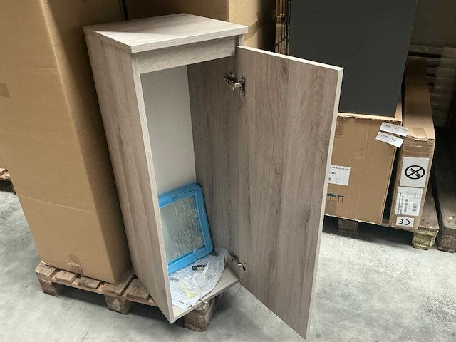 Alvaro 100 cabinet grey arwin badkamerkast (2x) - afbeelding 2 van  4