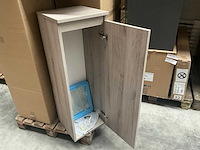 Alvaro 100 cabinet grey arwin badkamerkast (2x) - afbeelding 2 van  4