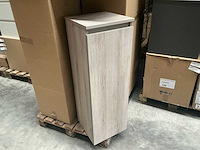 Alvaro 100 cabinet grey arwin badkamerkast (4x) - afbeelding 3 van  4