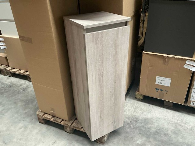Alvaro 100 cabinet grey arwin badkamerkast - afbeelding 3 van  4