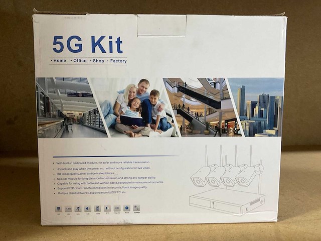Alveru beveiligingscamera 5g kit - afbeelding 2 van  4