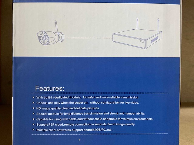 Alveru beveiligingscamera 5g kit - afbeelding 4 van  4