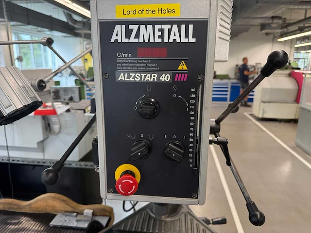 Alzmetall - 2011 - alzstar 40/s 2 - kolomboormachine - afbeelding 4 van  6