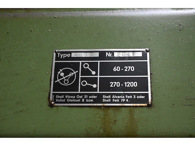 Alzmetall ab-5s kolomboormachine - afbeelding 5 van  5