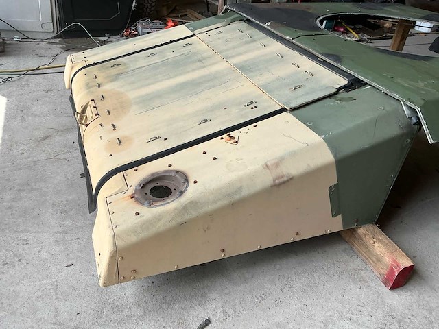 Am general - humvee - slantback - nxt 360 - gepantserd dak - afbeelding 18 van  21