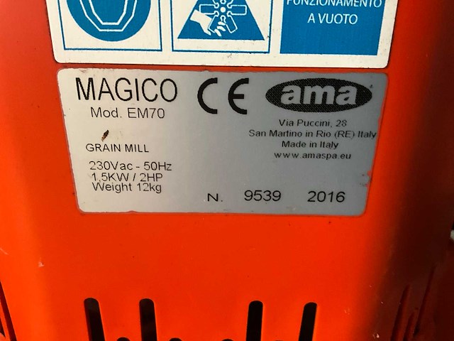 Ama elektrische graanmolen - afbeelding 6 van  6
