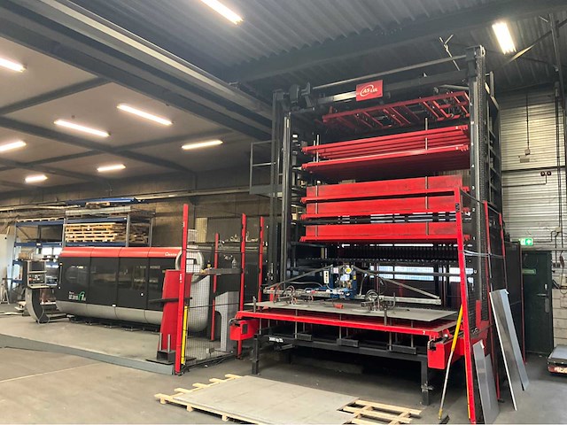 Amada - 2016 - lc3015 f1 nt - cnc lasersnijmachine met automatisatie toren - afbeelding 13 van  25