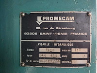 Amada promecam - gth 425 - guillotineschaar - afbeelding 8 van  8