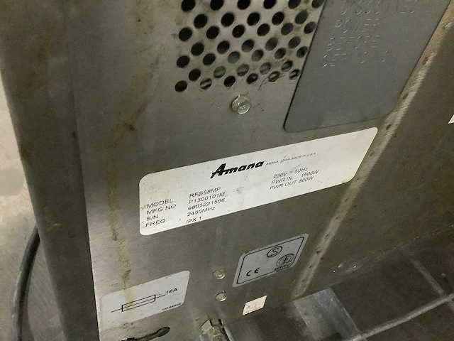 Amana - microwave - afbeelding 5 van  5