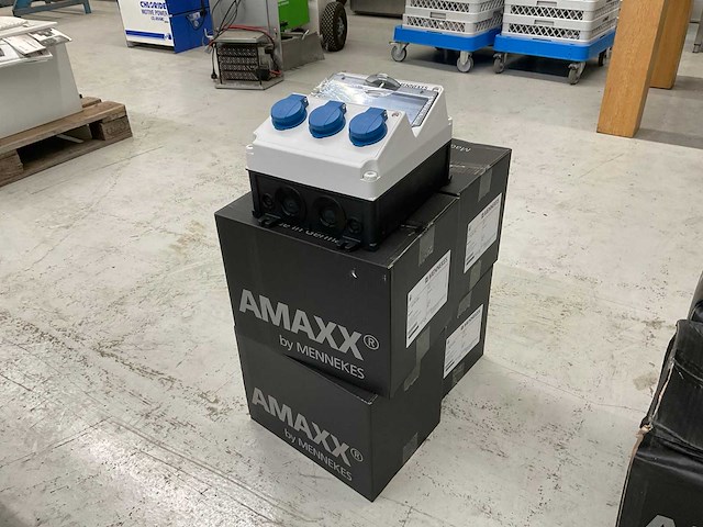 Amaxx mennekes contactdooscombinatie (5x) - afbeelding 1 van  6