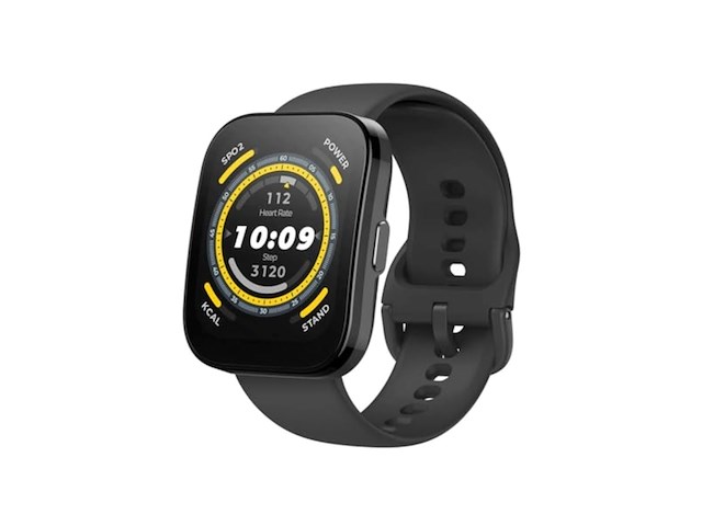 Amazfit bip 5 smartwatch 38 mm soft black - afbeelding 1 van  5