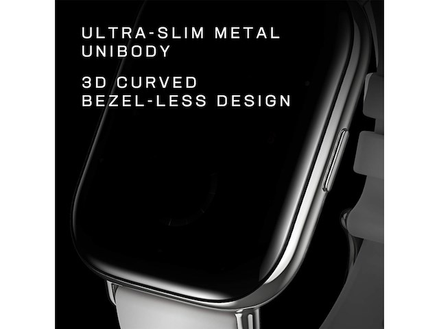 Amazfit zepp e square smartwatch pebble gray - afbeelding 3 van  5