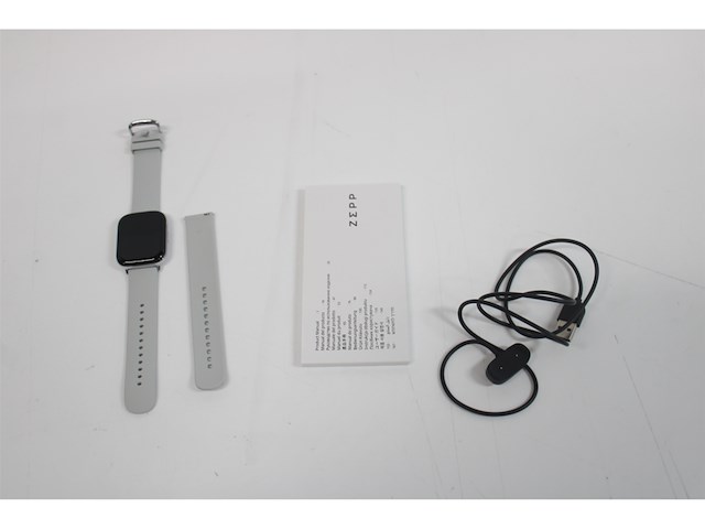 Amazfit zepp e square smartwatch pebble gray - afbeelding 4 van  5