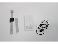 Amazfit zepp e square smartwatch pebble gray - afbeelding 4 van  5