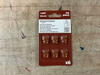 Amazon basics - 312 - pr41 - gehoortoestelbatterij (6300x) - afbeelding 3 van  6