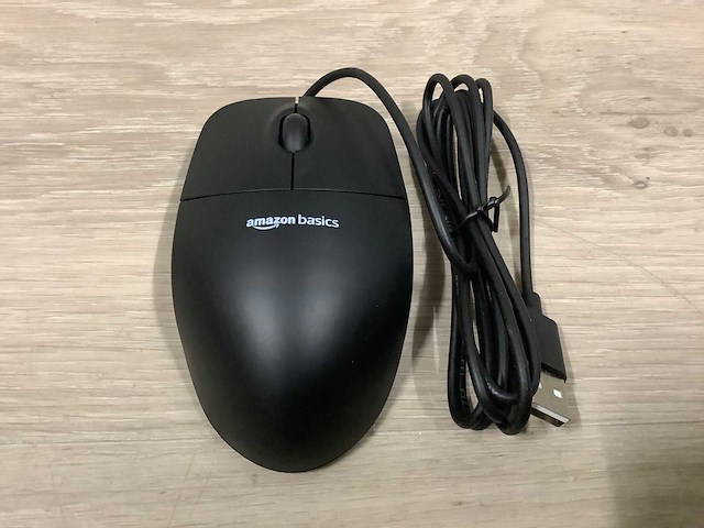 Amazon basics 3 knoppen computer muis (55x) - afbeelding 1 van  2