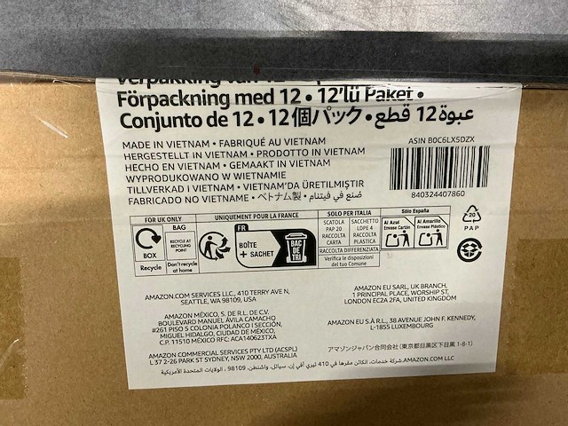 Amazon basics papiervernietiger slijp- en smeervellen (95x) - afbeelding 1 van  3