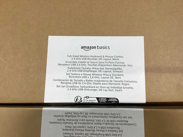 Amazon draadloos toetsenbord en muis (113x) - afbeelding 6 van  7