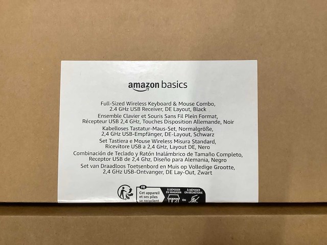Amazon draadloos toetsenbord en muis (140x) - afbeelding 6 van  7