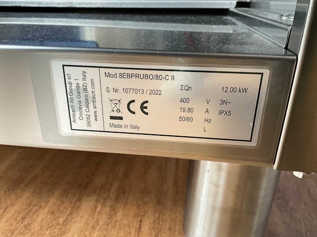Ambach 8ebprubo/80-c ii elektrische braadplaat - afbeelding 10 van  10