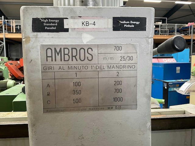 Ambros - 700 - radiaalboormachine - afbeelding 6 van  6