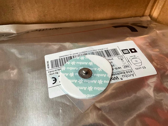 Ambu - white sensor ws - 36mm - ecg-elektrodes (7200x) - afbeelding 2 van  4