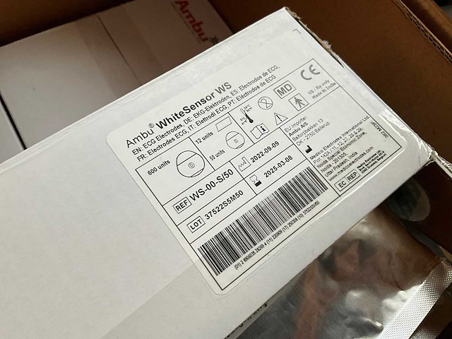 Ambu - white sensor ws - 36mm - ecg-elektrodes (7200x) - afbeelding 4 van  4