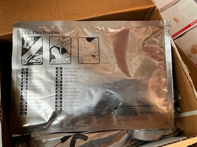 Ambu - white sensor ws - 36mm - ecg-elektrodes (7200x) - afbeelding 3 van  7