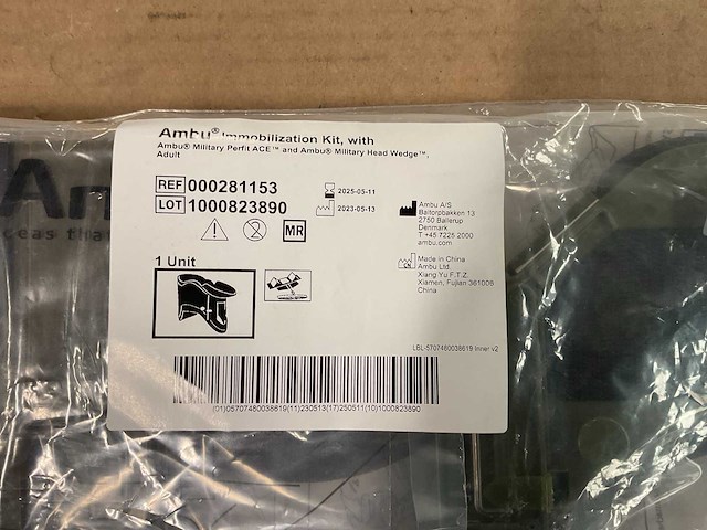 Ambu military perfit ace immobilization kit (5x) - afbeelding 3 van  4