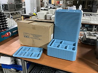 A.m.c. kunststof bakjes (100x) - afbeelding 1 van  8