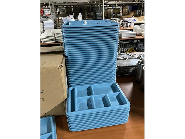 A.m.c. kunststof bakjes (100x) - afbeelding 3 van  8