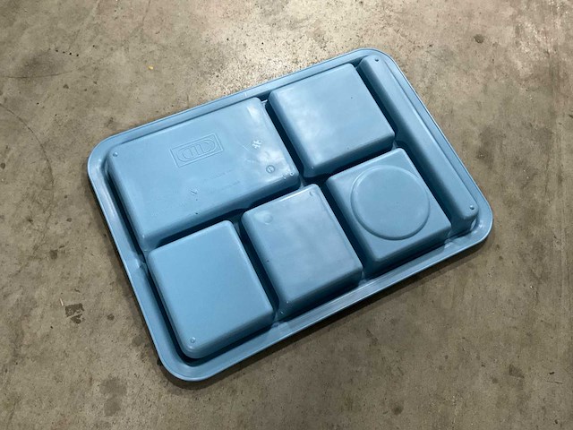 A.m.c. kunststof bakjes (100x) - afbeelding 6 van  8