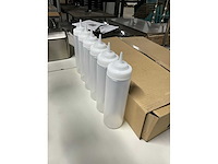 Amc kunststof bekers en sausflessen (56x) - afbeelding 6 van  6