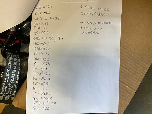 Amc / lampa / lpr / kavo / eurol / - mix pallet - partij auto onderdelen - afbeelding 26 van  26