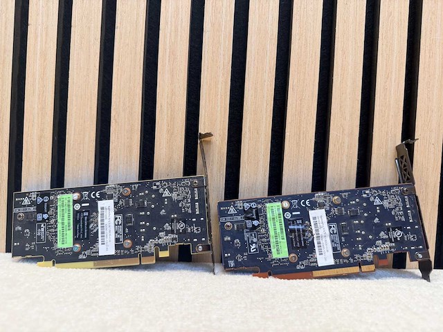 Amd - radeon pro wx 3100 - 4gb / gddr5 / workstation videokaart (2x) - afbeelding 4 van  10
