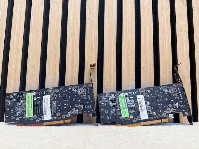Amd - radeon pro wx 3100 - 4gb / gddr5 / workstation videokaart (2x) - afbeelding 6 van  13
