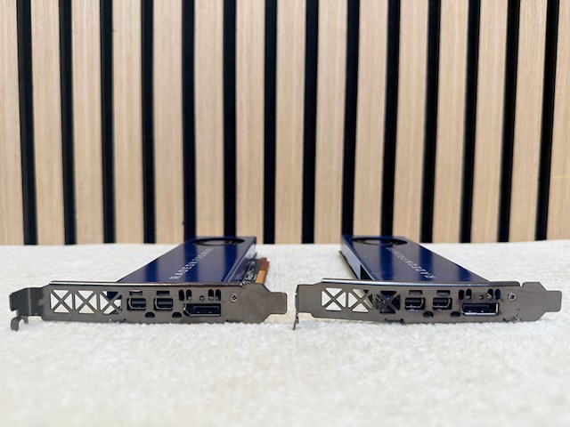 Amd - radeon pro wx 3100 - 4gb / gddr5 / workstation videokaart (2x) - afbeelding 7 van  13