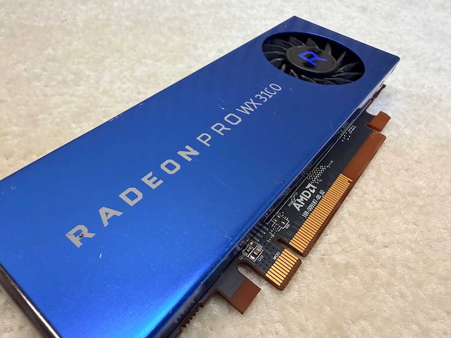 Amd - radeon pro wx 3100 - 4gb / gddr5 / workstation videokaart (2x) - afbeelding 12 van  13