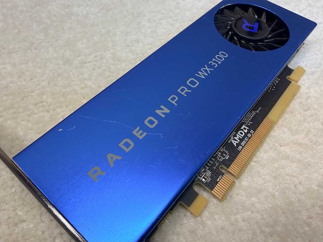 Amd - radeon pro wx 3100 - 4gb / gddr5 / workstation videokaart (3x) - afbeelding 4 van  15