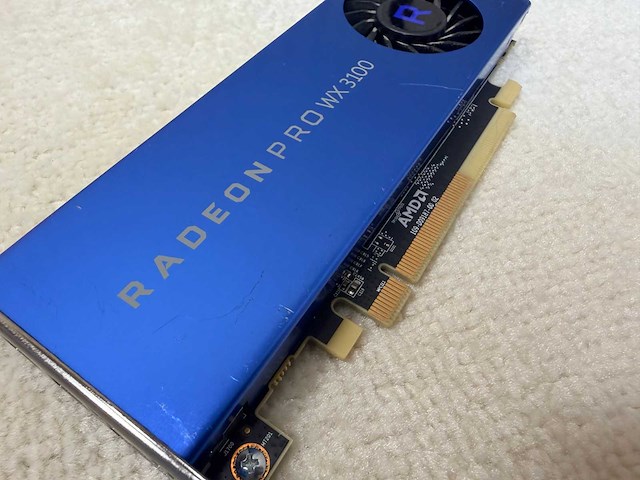 Amd - radeon pro wx 3100 - 4gb / gddr5 / workstation videokaart (3x) - afbeelding 6 van  15