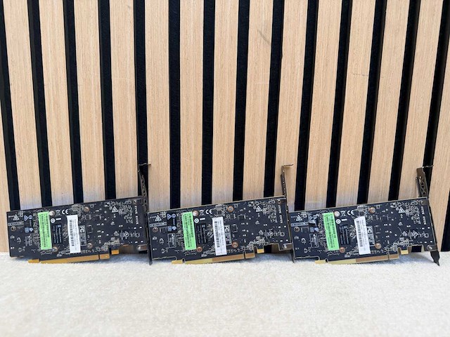Amd - radeon pro wx 3100 - 4gb / gddr5 / workstation videokaart (3x) - afbeelding 8 van  15