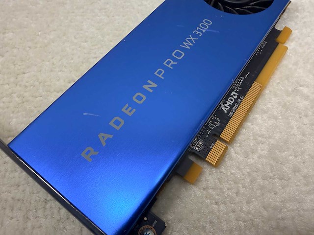 Amd - radeon pro wx 3100 - 4gb / gddr5 / workstation videokaart (3x) - afbeelding 14 van  15