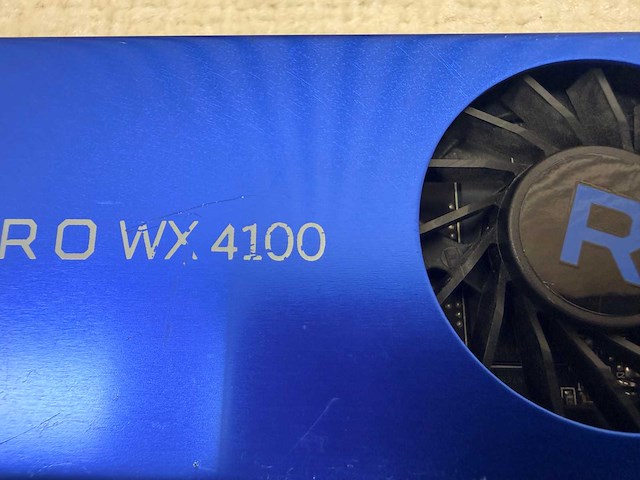 Amd - radeon pro wx 4100 - 4gb / gddr5 / workstation videokaart - afbeelding 3 van  11