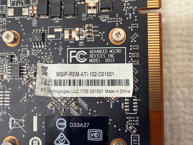 Amd - radeon pro wx 4100 - 4gb / gddr5 / workstation videokaart - afbeelding 9 van  11
