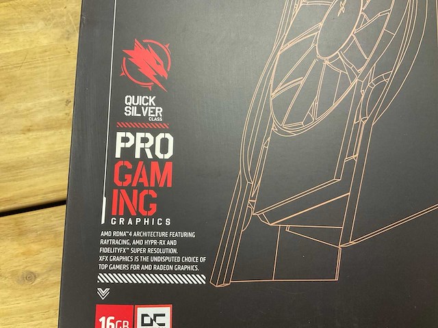 Amd radeon rx 9070 quick silver videokaart - afbeelding 2 van  5