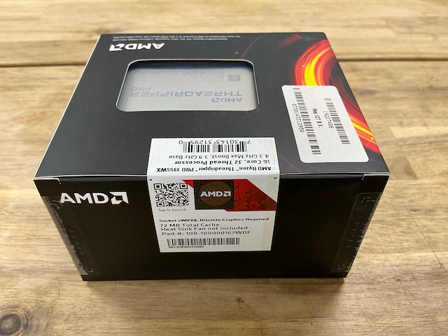 Amd ryzen threadripper pro 3955wx 16 core 32 thread processor - afbeelding 5 van  6