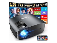 Ameela 4kprojector met wifi en bluetooth - afbeelding 1 van  2