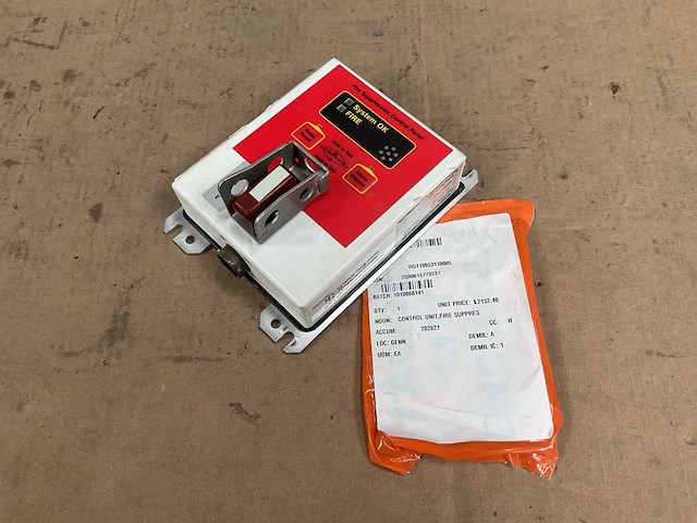 Amerex fire suppression control panel (2x) - afbeelding 1 van  5